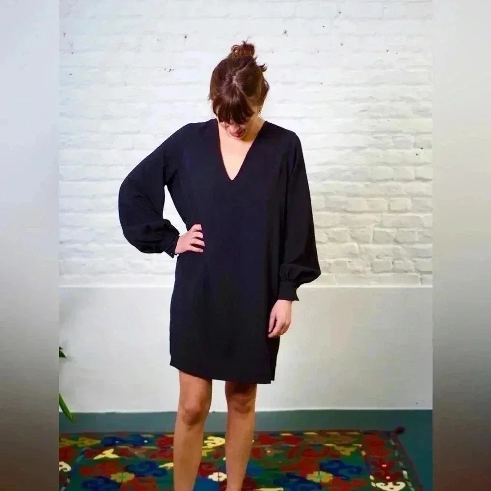 GANNI‎ NWT BLACK DRESS